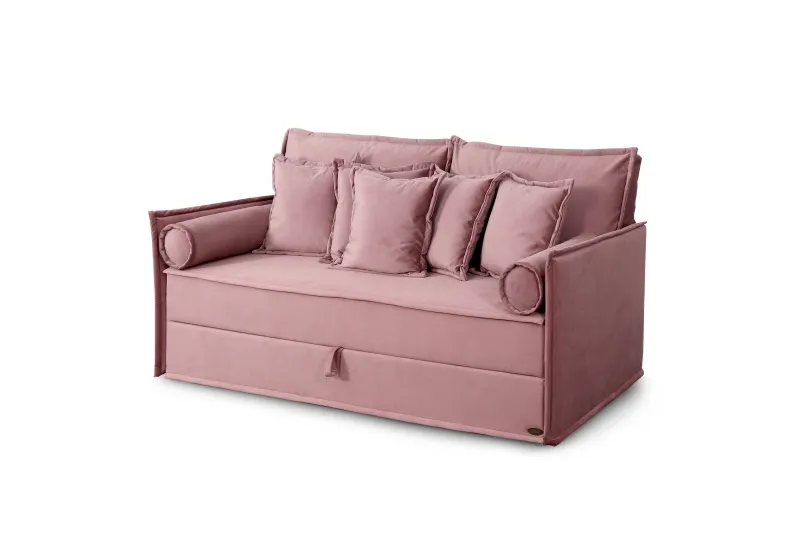 Диван-кровать "Гудвин" СТАНДАРТ Вариант 4 с квадратными подушками