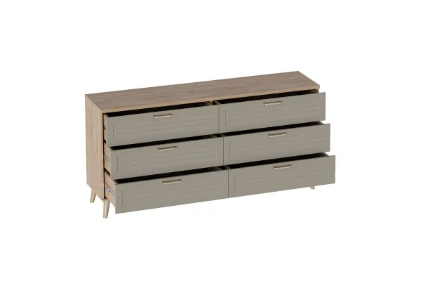 Комод 6 ящ "Гавана" спальня