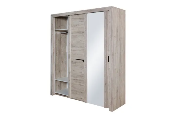 Шкаф 3 дв. с раздвижными дверями "Соренто" спальня